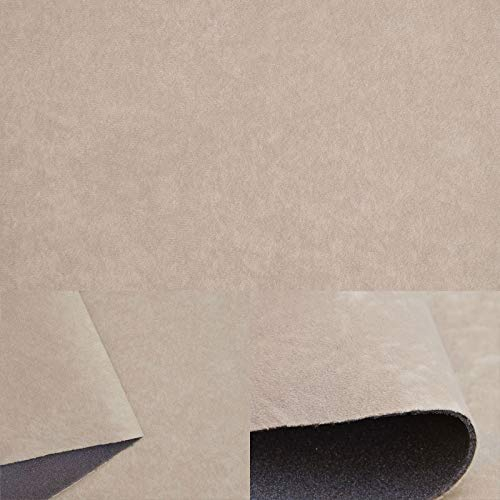 Himmelstoff Autostoff Polsterstoff Bezugsstoff kaschiert SAM129 (Beige) Dachhimmelstoff Autohimmel Textil Innenausstattung Meterware