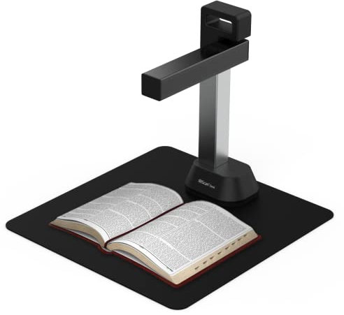 IRIScan Desk 6 - Scanner Documenti Libro Professionale, Funzione OCR, PDF, Windows e MacOS, Max scansione A4, USB 2.0 Velocità Scan 0,75sec per pagina