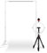 JOBY Creator Studio Complete Kit, Stativ in Voller Größe mit Smartphone-Klemme, 12' Ringlicht, Wavo On-Camera Shotgun-Mikrofon, Weißer Nahtloser Papierhintergrund und 3-in-1 Schnellladekabel 1,2 m