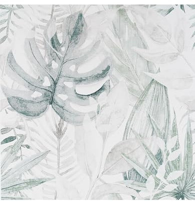 Arthouse Chalky Tropical Soft Navy Vinyl Non-Woven Wallpaper 909908
