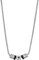 EMPORIO ARMANI Halskette für Männer Onyx Rondelle Halskette, Länge: 525mm, Breite: 36.5mm, Höhe: 8mm, EGS2998040