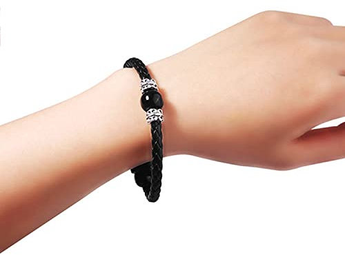 Short Lightning Cable USB Bracelet Charger Portable Beaded Bracelet for ios Perfect Birthday/Valentine's Day Gift