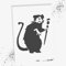 LaserCad Schablonen BANKSY Streetart (B094, Paintbrush Rat, DIN A3) Stencil für Graffiti, Airbrush, Kunst, Deko, zum Malen