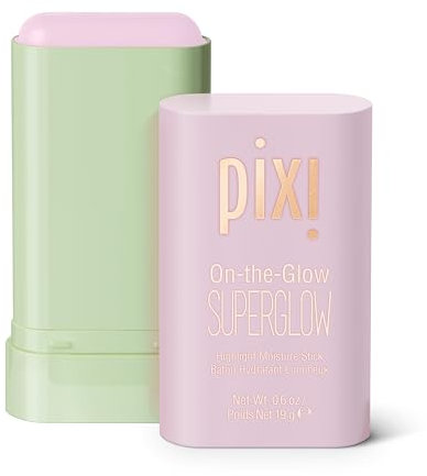 Pixi Petra On The Glow Superglow Feuchtigkeitsspendender Gel-Creme-Highlighter, 19 g, Blütentau