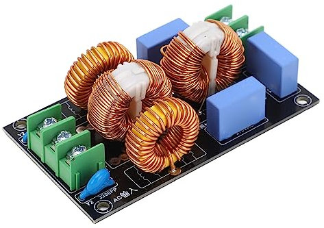 Modulo filtro di potenza EMI FCC, Modulo EMI 4A 110V-250V, Filtro di interferenza elettromagnetica, Filtro DC LC, amplificatore audio a 3 stadi, cavi di alimentazione