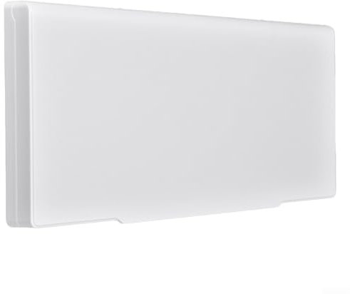 Wasserdichte Wandschalter-Steckdosenabdeckung, transparent, Wandschalter, Abdeckplatte, Schutzgehäuse, Schutzgehäuse, Wand-Frontplatte, Schutzgehäuse (weiß)