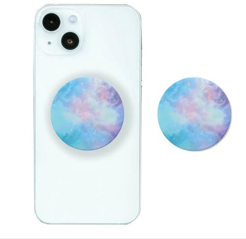 Yeomju 1 Stück Sternenhimmel Handy Ring Griffhalter, 360°-Drehung, Handy Fingerhalter Erweiterbar, Täglicher Komfort für Smartphones und Tablets(Sternenhimmel blau)