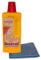 BADfabrik24 Bistrol Selbstpolierende Wachsemulsion für Böden 500 ml – Glanz & Schutz für Laminat, Fliesen, PVC & Holz – inkl. Mikrofasertuch 40 x 40 cm