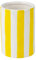 Artyfêtes Générique - Vase CYLINDRIQUE CÉRAMIQUE 9.5X13.5CM Jaune