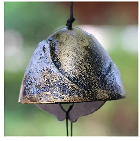 GOOPEEG Campanelli Eolici, Campanelli Eolici Giapponesi in Ghisa, Ispirazione Estiva, Poesia, Regalo, Decorazione per La Casa Piacevoli(O)