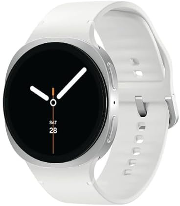Smartwatch Samsung Watch8 Bianco Argentato 1,5 ? 44 mm