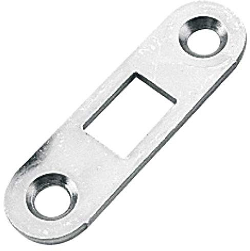 Gâche de tringle à défoncer plate pour crémone à larder pour menuiserie bois Ferco Gu