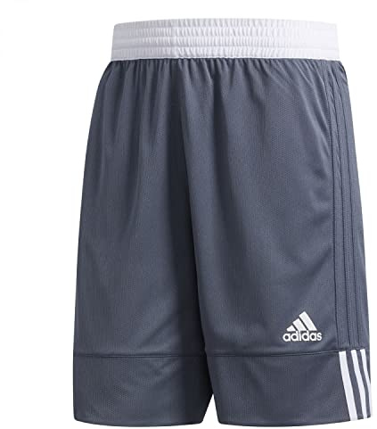 adidas Herren 3G Speed Reversible Shorts, Onix/White, XXL