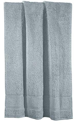 Erwin Müller Handtuch Karlsruhe 100% Baumwolle hellgrau Größe 50x100 cm - extrem saugstark, leicht, flauschig weich, hautschmeichelnd (weitere Farben)