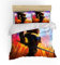 NICHIYO Wonder Woman 1984 Bettwäsche-Set, Bettdeckenbezug und Kissenbezug, Mikrofaser, 3D-Digitaldruck, dreiteiliger Bettbezug (Bettbezug + Kissenbezüge) (1,Einzelbett 135 x 200 cm + 80 x 80 cm)
