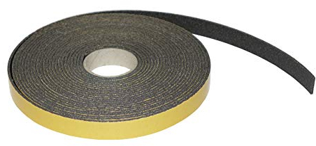 TROCELLEN Joint thermique adhésif 3 MM [H 2cm - L 10m] portes, sous-porte et fenêtres Bande d'isolation thermique autocollante d'hiver en mousse de polyéthylène réticulé