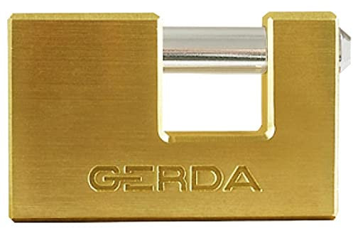 BRASS LINE T-75 Lucchetto a scatto in ottone, scatola KMT, classe 1