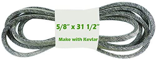 1,6 cm x 89,5 cm Rasenmäher-Schneid-Riemen mit Kevlar, kompatibel mit Rasenmäher Cub Cadet/MTD 754-04002, 954-04002; Husqvarna 578453624.