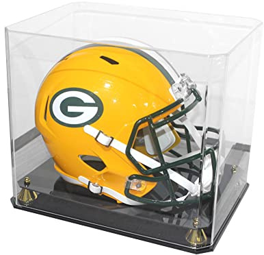 Pro Collector - Soporte para casco de fútbol americano también se adapta a cascos de béisbol de tamaño completo, hockey sobre hielo, motocicleta, cubierta de una pieza para un mejor sellado