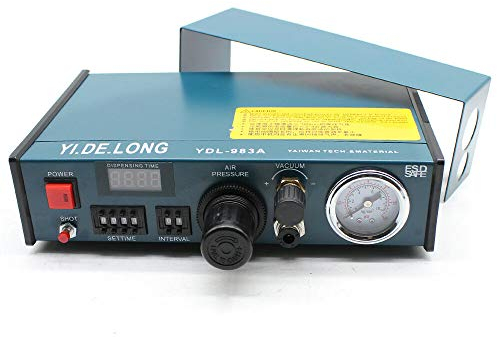 983A Auto Glue Dispenser Lötpaste Digitalanzeige Epoxy Dispensing Machine Professioneller Präziser Klebstoffspender Digitale Steuersystem 220V