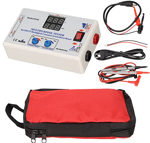 LED-TV-Hintergrundbeleuchtungstester, KT4H Strip LED Beads Tester Tool 0‑330 V Ausgang Mehrzweck-LCD-TV-Lichtquellentester Professionelle Konstantstromplatte für die Reparatur von(EU-Stecker)