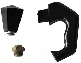 BSSTORE Set Tre Pezzi Ricambio Caffettiera Moka: Manico, Pomolo, Valvola (UNA-DUE TAZZE)