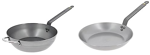 DE BUYER -5614.32 -poele paysanne mineral b element ø 32cm & De-Buyer-Mineral-B-Element-Induction-Grill-Poêleà frire 20cm-5610-20