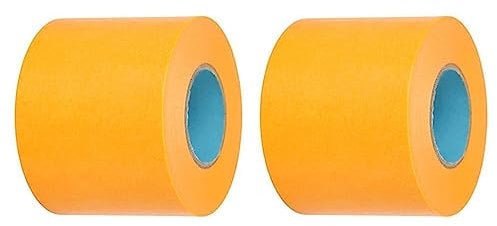 Malerband 25mm 50mm X 50m 100mm Abdeckband Maler,Malerkrepp 30mm 20mm X 50m Breit Goldband,Weiß Abdeckfolie Kreppband Klebeband Maler Rollen Für Malerarbeiten ( Color : Yellow , Size : 10cm x 50m )