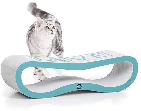 CanadianCat Company | Kratzbrett/Kratzpappe für Katzen - Orbit 2.0 in Türkis von CanadianCat - Made with Love