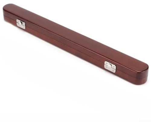 Baguette de chef d'orchestre marron, baguette robuste en palissandre et boîte pour une utilisation pratique (A)