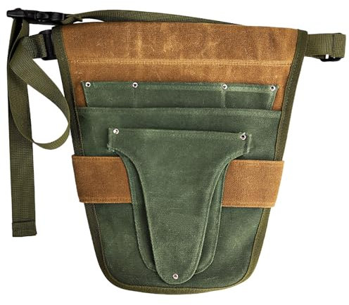 Werkzeuggürtel Gartenwerkzeug Verstellbarer Taillengürtel Schürze Für Gartenarbeit/Schreiner/Sanitär Mit Taschen