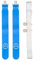 Public Sports Flag Football Belt - 2 Flags - Single, Blue, One size fits most / Red