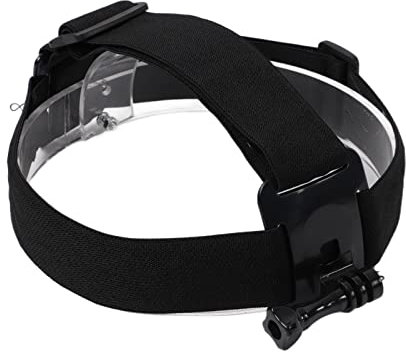 Adjustable Chest Harness Strap for - Outdoor Sports Monopod Stick Hand Strap - Headband Bracket - Stable Shooting - Flexible and Comfortable - Easy to Carry - Black