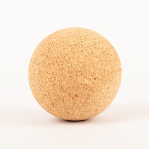 INNA-Glas Presskork Kugel Medora, Natur, Ø7cm - Korkkugel