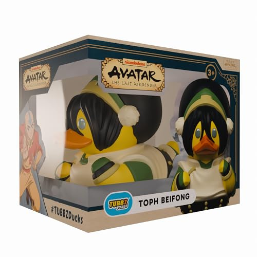 TUBBZ Avatar The Last Airbender - Toph Beifong – Boxed-Sammelfigur, 9 cm | Offiziell lizenzierte Avatar Vinylfigur – in Sammlerbox, ideal zum Sammeln, Ausstellen und Verschenken