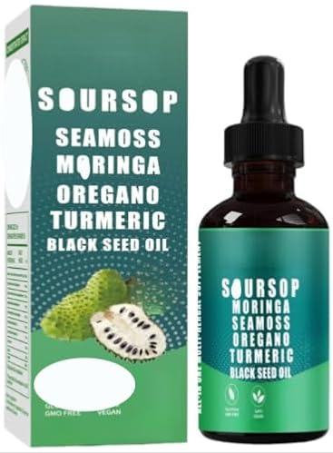 Gotas amargas de guanábana, salud intestinal, veganas, sin OGM