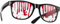 dressforfun 302781 - Spaßbrille Blut, Kunststoffgläser mit aufgedrucktem Blut