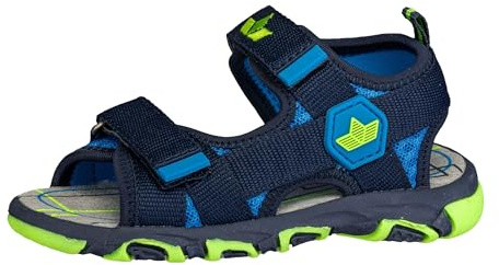 Lico Unisex Kinder Palau V Sandalen, Marine Blau Lemon, 30 EU