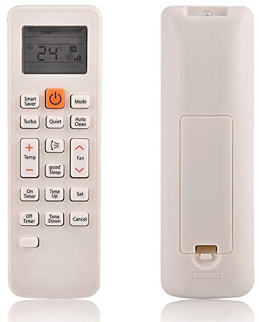 fasient Telecomando sostitutivo per condizionatore d'Aria, Controller Universale per DB93-11489L DB63-02827A DB93-11115U DB93-11115K KT3X00 Aria condizionata - Bianco