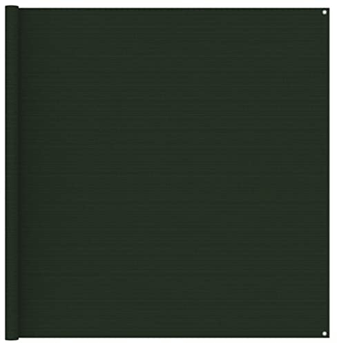 vidaXL Zeltteppich Vorzeltteppich Campingteppich Vorzeltboden Zeltboden Camping Teppich Wohnwagen Terrasse Outdoor 200x400cm Dunkelgrün