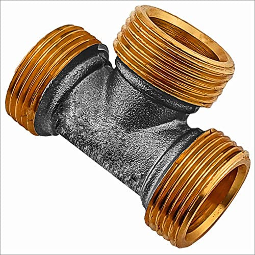 Euro-Konus Gewinde Fitting alle Sorten Winkel Bogen Übergang T-Stück Messing 1/2, 3/4, 1 Zoll >>> T-Stück 3 Anschlüße 3/4 Eurokonus