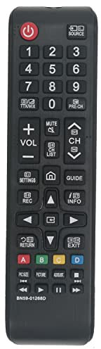BN59-01268D Ersatz Universal Fernbedienung Fit für Samsung Fernseher QE65Q7FAMTXXU QE65Q7FAMT QE49Q7FAM QE55Q7FAM QE65Q7FAM QE75Q7FAM QE65Q90RATXXU QE55Q90R QE65Q90R QE75Q90R UA49MU7350KXZN