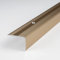 PROVISTON | Treppenkante | Aluminium | Bronze Hell | Breite 30 mm | Höhe 22 mm | Länge 1000 mm | Gebohrt | Treppenkantenprofil | Treppenwinkel | Winkelprofil | Kombiwinkel | 1 Stück