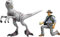 Mattel Jurassic World Jurassic Park III Hammond Collection Action Figure Set wiith Dr Alan Grant, Velociraptor Dinosaur & Raptor Egg Accessories