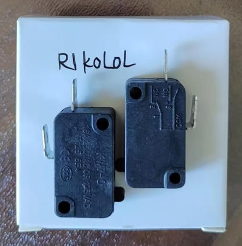 RIKOLOL 2PC Micro Switch for Air Fryer XL Power XL Vortex Air Fryer KW7-0 16A 125V