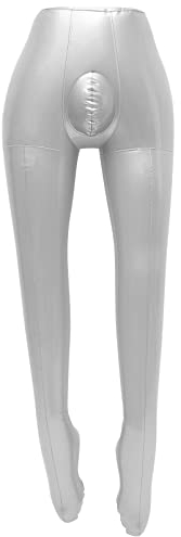 VICASKY Aufblasbare Männliche Schaufensterpuppen Silber Unterkörper Schaufensterpuppe Modell Männliche Hosen Kleidung Display Modell Panty Für Schaufensteraufnahmen