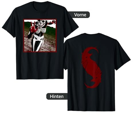 Slipknot Totenkopf Mädchen Foto T-Shirt