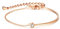 BSLVWG Bracelets for Womens,Zirconia Bangle Bracelets Womens Hand Chain Bracelet Gold Bracelet for Women Adjustable with Gift Packaging,Gifts for Her Women Ladies Girls Daughter Sister Mum (Rose Gold)