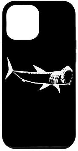 Hülle für iPhone 14 Pro Max Megalodon Shark Skelett Liebhaber Lustiger Meg Paläontologe