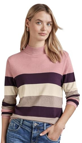 Street One Damen Gestreifter Pullover
